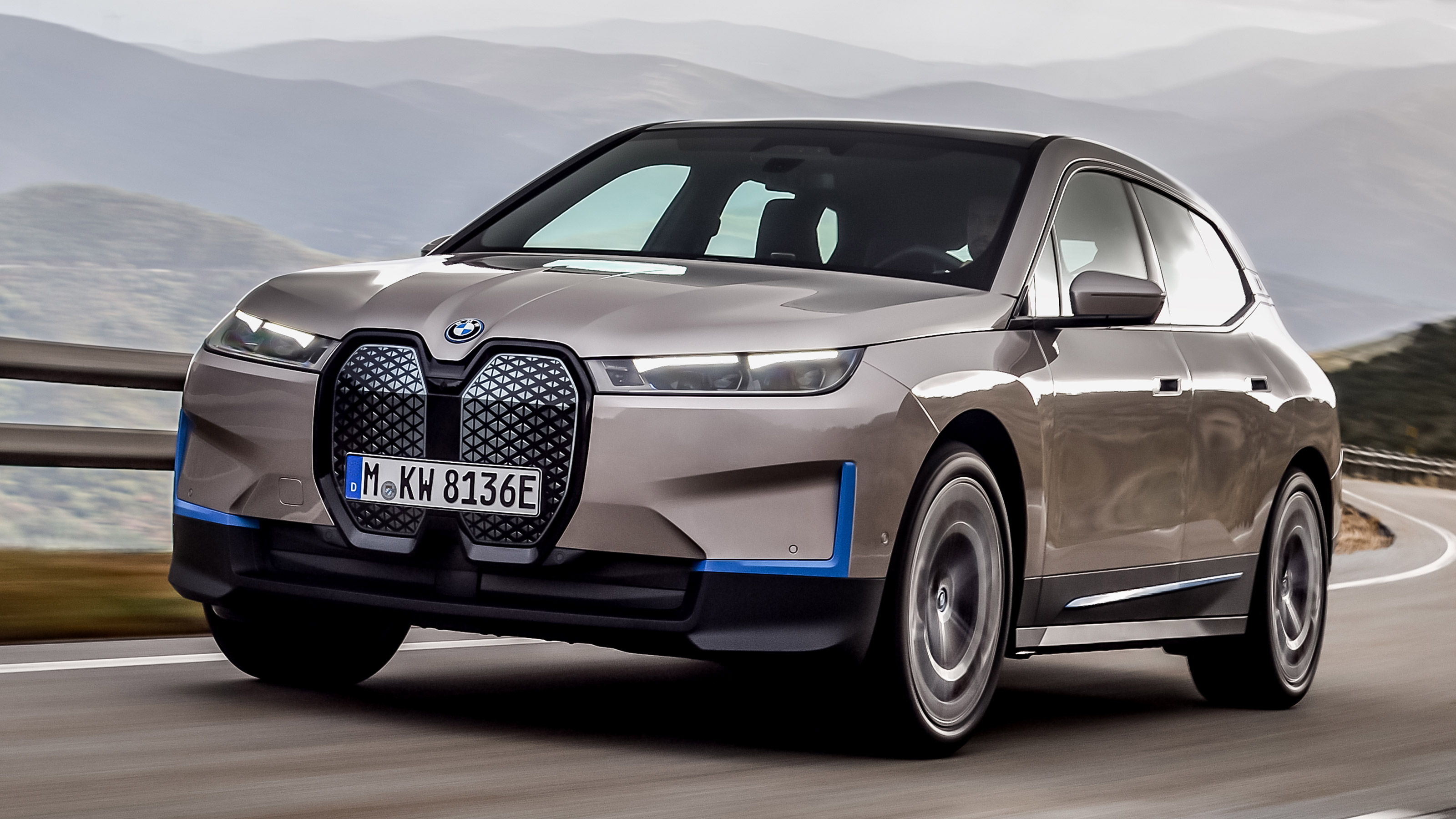  New  2022  BMW  iX electric SUV revealed with 376 mile range 